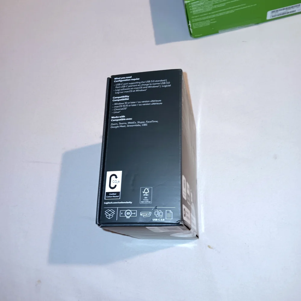 Logitech MX Brio 4K Ultea HD Webcam Pale Grey